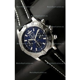 Breitling Blackbird Swiss Replica Watch in Blue Dial - Mirror Replica Watch