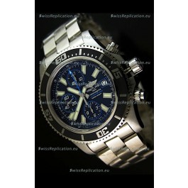 Breitling SuperOcean Abyss Swiss Chronograph Replica Watch - 1:1 Mirror Replica - 44MM Blue Markers
