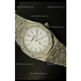 Audemars Piguet Royal Oak Ultra Thin Swiss Replica Watch in White Dial