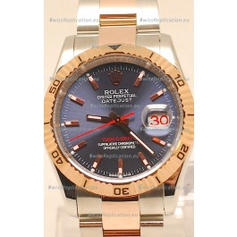 Rolex Datejust Turn O Graph Swiss Rose Gold Watch