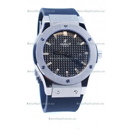 Hublot Classic Fusion Silver Watch in Stamped Dial