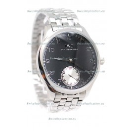 IWC Portugese Automatic Replica Watch in Black Dial