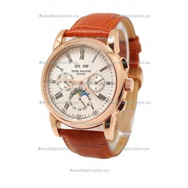 Patek Philippe Grand Complications Japanese Watch in White Dial