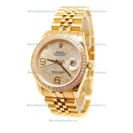 Rolex Datejust Floral Motif 2011 Edition Swiss Replica Watch