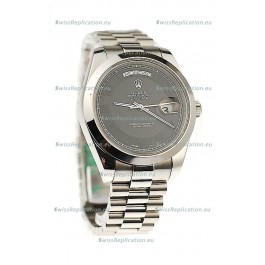 Rolex Day Date II Silver Japanese Replica Watch