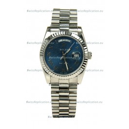 Rolex Day Date-Silver Swiss Replica Watch