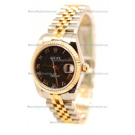Rolex DateJust Mid-Sized Japanese Replica Two Tone Watch