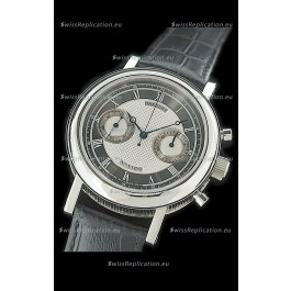 Breguet REF 1775 Swiss Replica Watch in Grey & Silver Dial