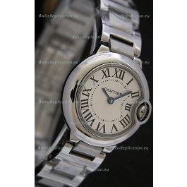 Cartier Ballon Bleu de Swiss Replica Watch in White Dial