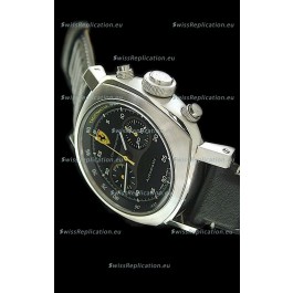 Ferrari Granturismo Swiss Replica Watch in Black Strap