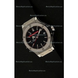 Hublot Luna Rossa Swiss Quartz Watch in Diamond Plated