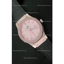 Hublot Classic Fusion FIFA Edition Swiss Watch in Pink Gold Case