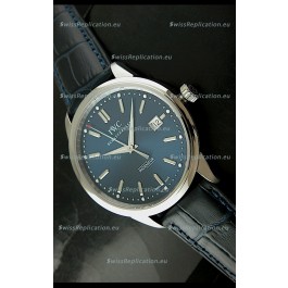 IWC Schaffhausen Ingenuier Vintage Swiss Replica Automatic Watch in Black Strap