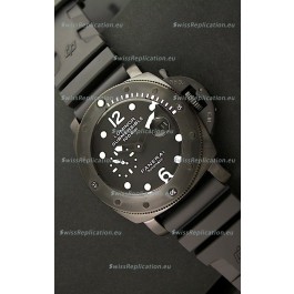 Panerai Luminor Submersible 1000M Japanese Automatic Watch in PVD Coating