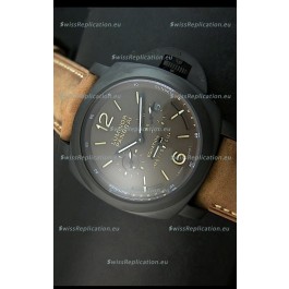 Panerai PAM365 L’Astronomo Luminor 1950 GMT Equation of Time Watch Brown Dial PVD