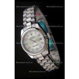 Rolex Datejust Oyster Perpetual Superlative ChronoMeter Swiss Steel Watch 