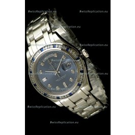 Rolex Oyster Perpetual Day Date Japanese Automatic Watch in Midnite Blue Dial
