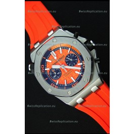 Audemars Piguet Royal Oak Offshore Diver Chronograph Swiss Quartz Replica Watch in Orange