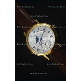 Breguet Classique Moonphase Yellow Gold Swiss Replica Watch