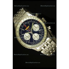Breitling Navitimer 01 Swiss 1:1 Mirror Updated 2017 Replica Watch in Blue Dial