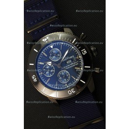Breitling Superocean Heritage II Outerknown Blacksteel NATO Strap 1:1 Mirror Replica Watch 
