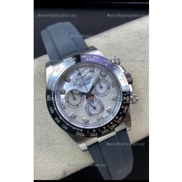 Rolex Cosmograph Daytona 116519LN Pearl Dial Cal.4130 Movement - 904L Steel Watch