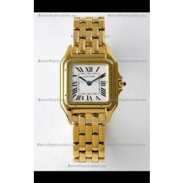 PANTHERE de Cartier Edition 27mm 1:1 Mirror Swiss Watch Yellow Gold Casing