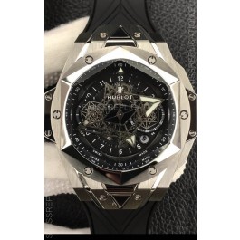 Hublot Big Bang Sang Bleu II 45MM 1:1 Mirror Replica Stainless Steel Watch