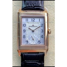 Jaeger-LeCoultre Reverso DuoFace Rose Gold Casing Watch in Swiss Automatic Movement
