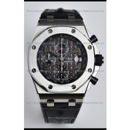 Audemars Piguet Royal Oak Offshore Grey Dial Chronograph 1:1 Mirror Replica Watch - 904L Steel 