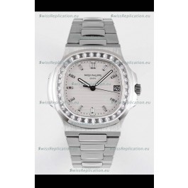 Patek Philippe Nautilus 5711/1A White Dial 1:1 Mirror Swiss Replica Watch in 904L Steel 
