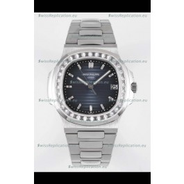 Patek Philippe Nautilus 5711/1A Blue Dial 1:1 Mirror Swiss Replica Watch in 904L Steel 