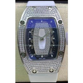 Richard Mille RM-07-01 Diamonds Dial and Casing Ladies 1:1 Swiss Replica Watch 