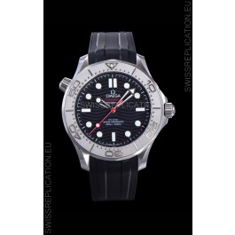Omega Seamaster Diver 300M Nekton Edition 1:1 Mirror Replica Watch in Black Dial
