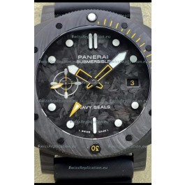 Panerai Submersible PAM01324 Carbotech GMT Navy Seals Edition 1:1 Mirror Replica Watch 44MM