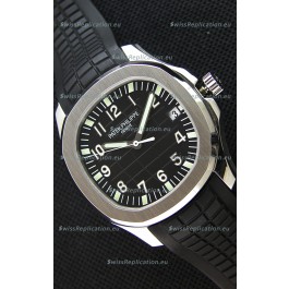 Patek Philippe Aquanaut 5167A-001 Swiss Replica Watch Black Dial - 1:1 Mirror Edition 