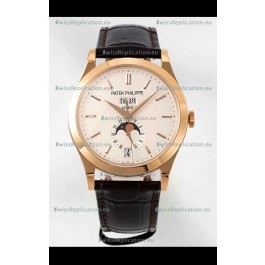 Patek Philippe Annual Calendar 5396R-011 Complications Swiss Replica Watch in White Dial