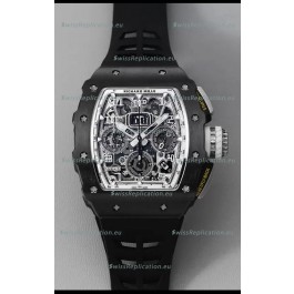 Richard Mille RM11-03 Titanium/Black Ceramic 1:1 Mirror Quality Swiss Replica Watch