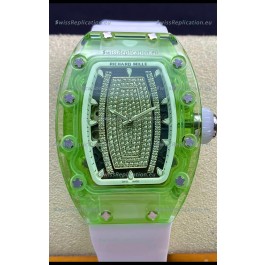 Richard Mille RM-07-02 Green Sapphire Ladies 1:1 Mirror Replica Watch 