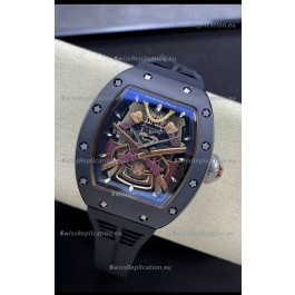 Richard Mille RM47 Black Ceramic Casing Watch in Swiss Automatic Movement 