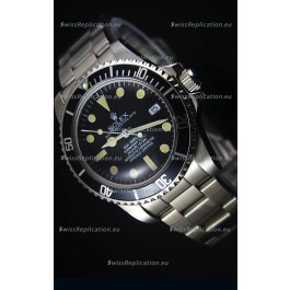 GOLDMOVEMENT - Rolex Sea Dweller Submariner 2000 Vintage Styled Swiss Replica Watch