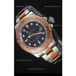 Rolex Yacht-Master 40 Everose Gold Swiss Replica Watch with 2836-2 Movement 
