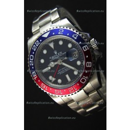 Rolex GMT Masters II 116719BLRO Pepsi Bezel Cal.3186 Movement Swiss Replica - Ultimate 904L Steel Watch