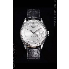 Rolex Cellini Date Ref#50519 Replica 1:1 Mirror 904L Steel Watch White Dial