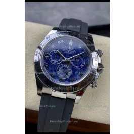 Rolex Cosmograph Daytona Blue Sodalite Dial Original Cal.4130 Movement - 904L Steel Watch