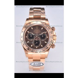 Rolex Cosmograph Daytona M116505-0013 Rose Gold Original Cal.4130 Movement - 904L Steel Watch
