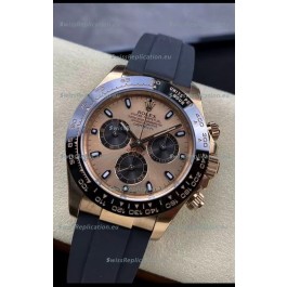 Rolex Cosmograph Daytona M116515LN-0018 Rose Gold Original Cal.4130 Movement - 904L Steel Watch