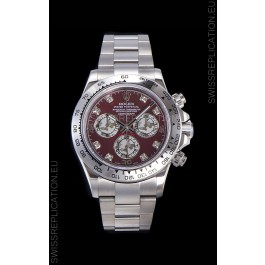 Rolex Daytona Stainless Steel Watch with Original Cal.4130 Movement - 1:1 Mirror 904L Steel Watch