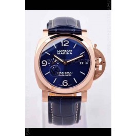 Panerai Luminor Marina PAM1112 Rose Gold 1:1 Mirror Quality Swiss Replica Watch 