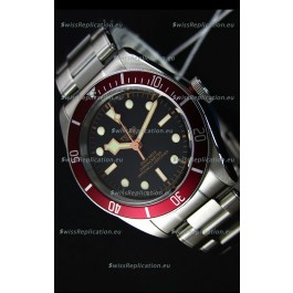 Tudor Heritage Black Bay Red Bezel Swiss Replica Watch 1:1 Ultimate Mirror Replica Edition
